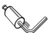 OPEL 4405694 End Silencer